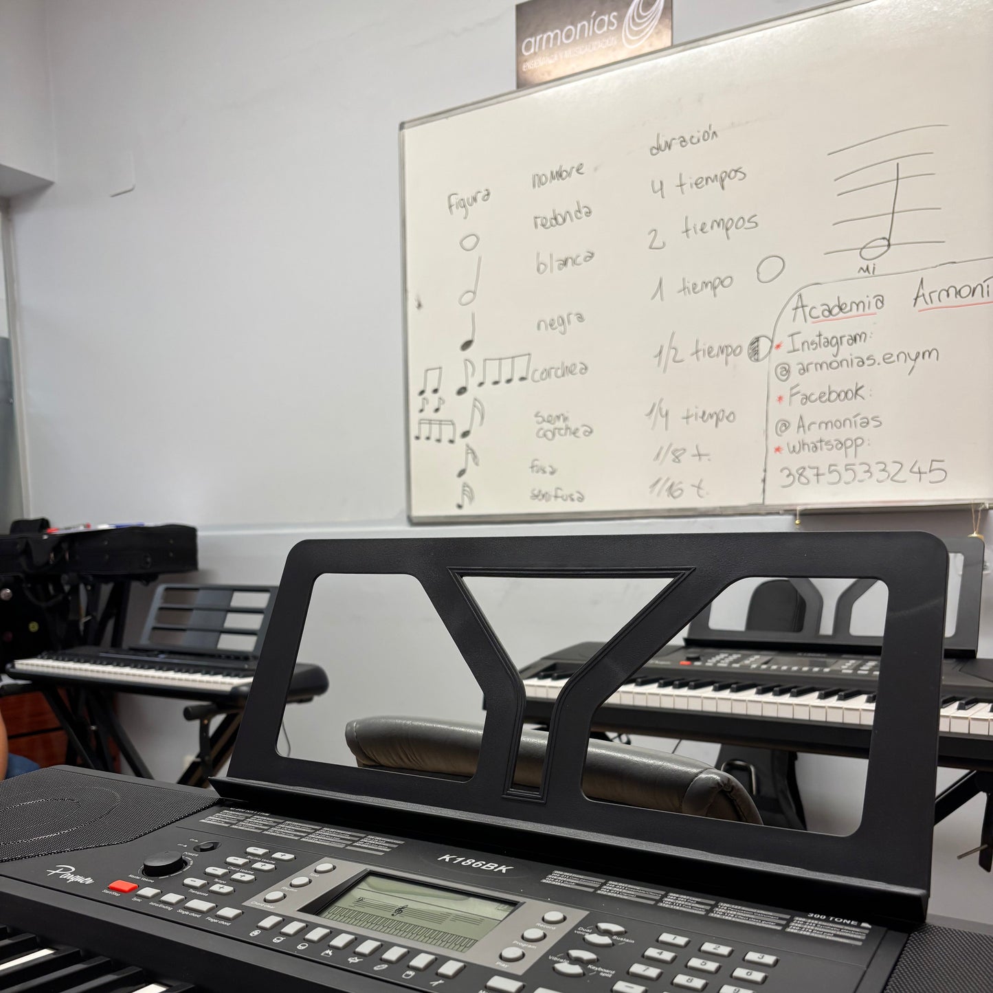 Clases Presenciales de Teclado en Salta Capital